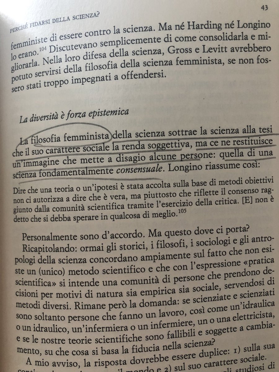 La diversità e’ forza epistemica #SundayMorning