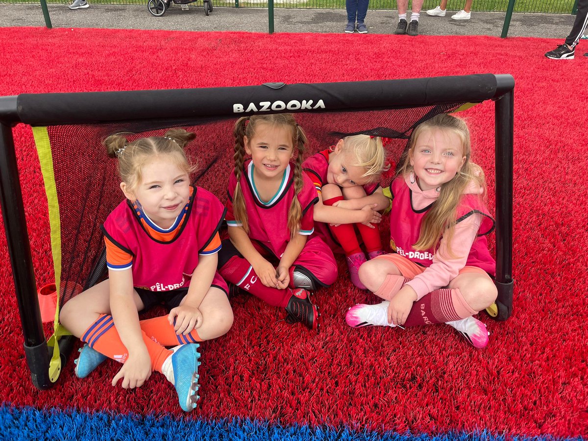 The next generation of Tredegar Town Girls played thier first festival games today. Well done to all the girls