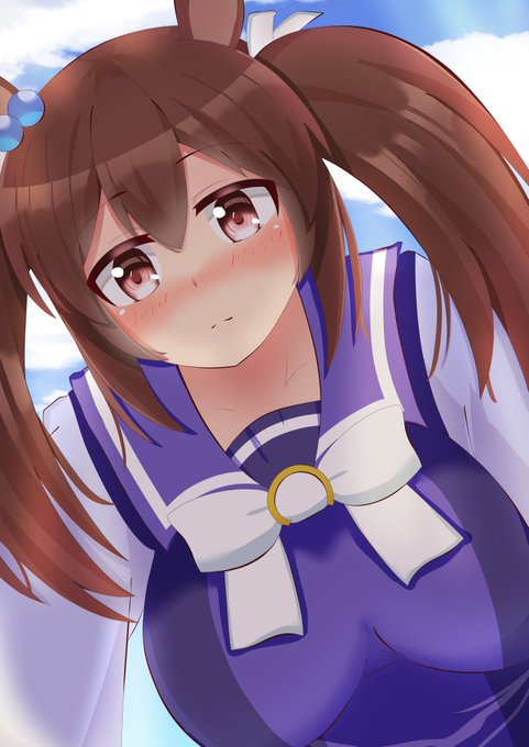 ヒシアケボノちゃんに床ドンされたい一心で描きました🍩
ボノちゃんおっきいかわいい

#ヒシアケボノ
#ウマ娘 #ウマ娘プリティーダービー 