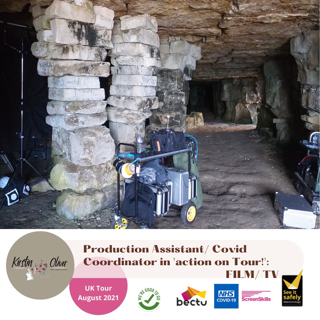 kirstin_arts's tweet image. Been a busy bee... 
#covid #Cordinator in action, for a forthcoming #Film / #TV feature.  This is on location, in a private #quarry -#caves in #Dorset.  

If you are looking for a #production #assistant / #covid coordinator... please drop me a line.   Very ready to go...