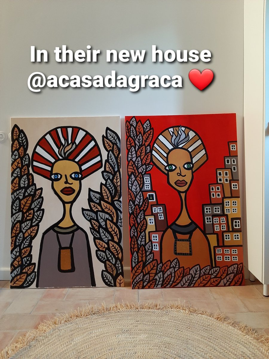 SaabGallery's tweet photo. Sold !!! Now they are in #Portugal 🙏🙏🙏 in their new lovely house in Algarve.
#artistsontwitter #art #popart #artist #artwork #ArtistoftheSummer #paintings https://t.co/m8nhZilkA9