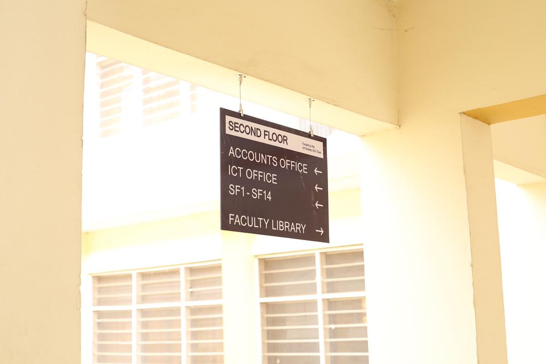 PROJECT 1

The provision of directional signs to enable navigation and easy identification of lecture rooms and offices at the faculty.