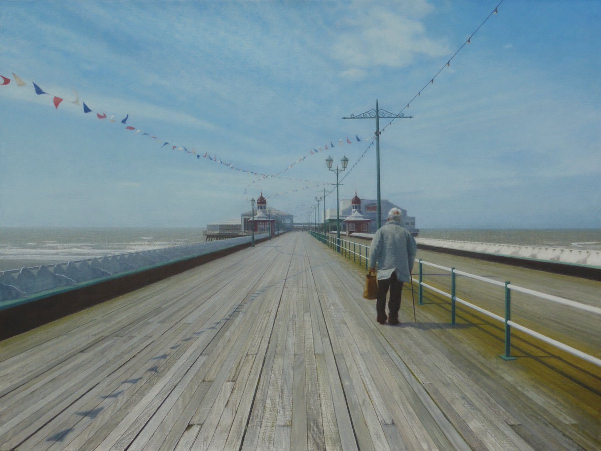 I am absolutely delighted to have won the Visitor’s Choice Award <a href="/newlightart/">New Light Art</a> <a href="/biscuit_factory/">@biscuit_factory</a> in Newcastle upon Tyne for my oil painting ‘Fun’. Catch this terrific exhibition looking great @TullieHouse in Carlisle until 6th November