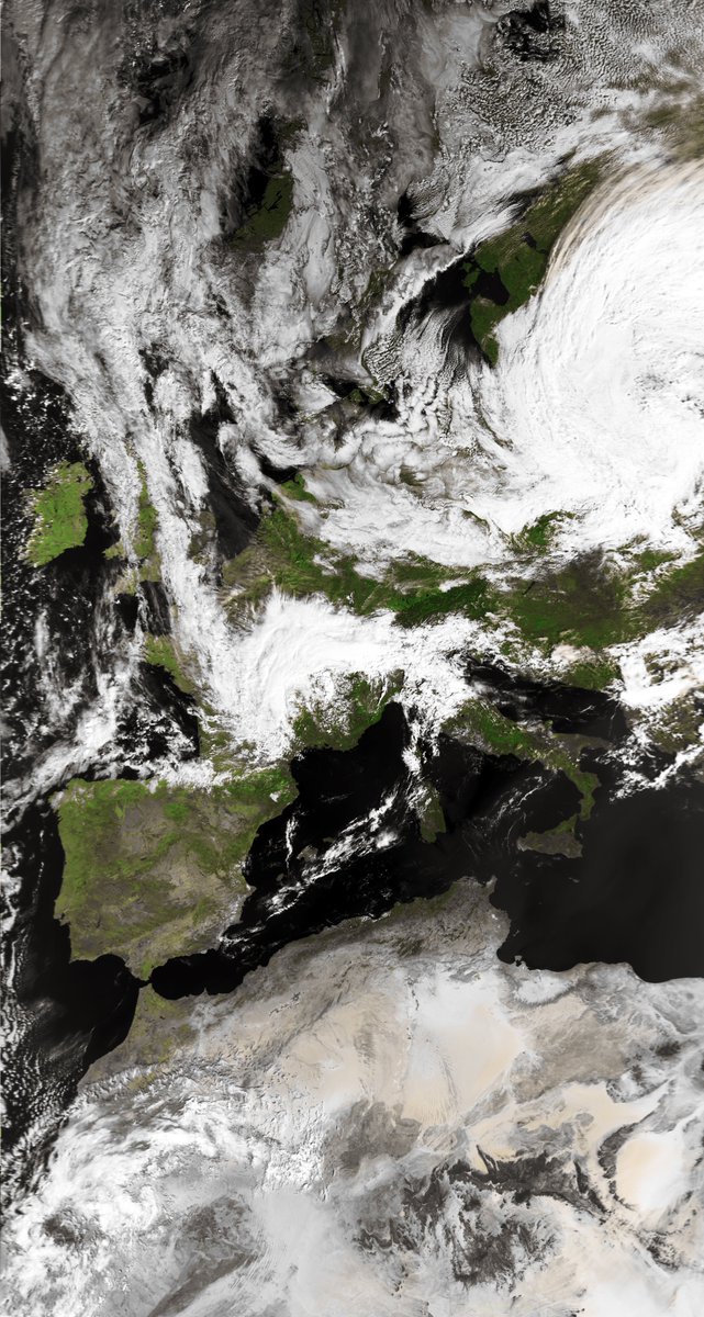 3 images of Metop-A, Metop-B and Metop-C all received this morning