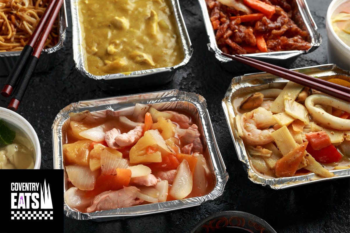 CoventryEats's tweet photo. There is nothing better than a weekend 𝐂𝐡𝐢𝐧𝐞𝐬𝐞 takeaway! 🤤
From pork wonton dumpling soup to crispy shredded beef. 😍
🤔 What's your go to Chinese order? Let us know!
#CoventryEats #LoveLocal #ChineseTakeaway https://t.co/Skqfbu9YkT