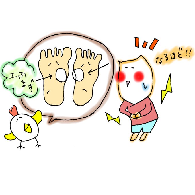 足つぼのtwitterイラスト検索結果