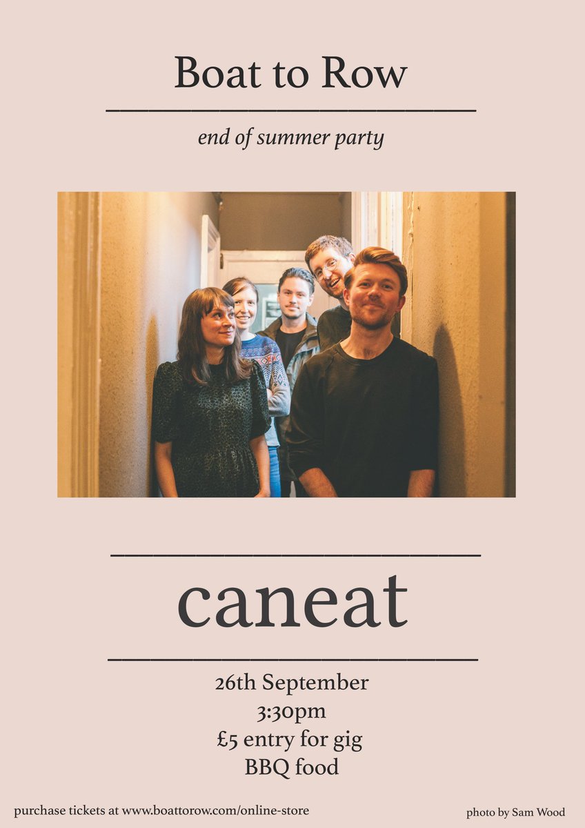 Boat to Row (@boat_to_row) on Twitter photo SHOW ANNOUNCEMENT! 📢
We're very pleased to have been asked by our friends at <a href="/caneatcafe/">Caneatcafe</a> in Stirchley who will be firing up the BBQ for the last time this summer.
Tickets are just £5 and limited to 30 so get booking now ⤵️
boattorow.com/online-store/C…
BtR x SHOW ANNOUNCEMENT! 📢
We're very pleased to have been asked by our friends at <a href="/caneatcafe/">Caneatcafe</a> in Stirchley who will be firing up the BBQ for the last time this summer.
Tickets are just £5 and limited to 30 so get booking now ⤵️
boattorow.com/online-store/C…
BtR x