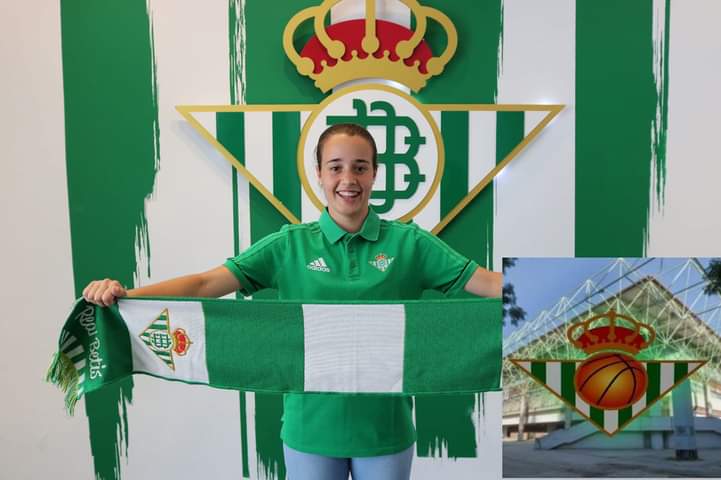 P_BetisBasket's tweet photo. Desde nuestra peña @P_BetisBasket queremos mandar mucho ánimo y desear una pronta recuperación a nuestra @RosaMB_4,tras sufrir el fin de semana pasado una rotura de ligamentos cruzados en una de sus rodillas.
Seguro que de este revés, sales + fortalecida.
Muchos ánimos, guerrera! https://t.co/8h89TFYWV5