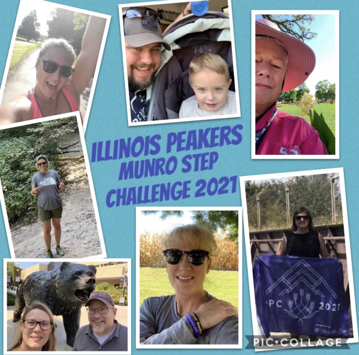 PeakersIllinois's tweet photo. Illinois Peakers are adding up those steps! @MyPeakChallenge @SamHeughan
#MunroStepChallenge2021
#TeamStrive https://t.co/g3RNOBBx0F