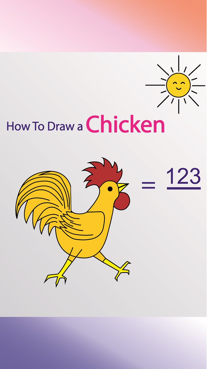 DrawLearing's tweet image. Draw Cute Animals From Numbers 123 | Chicken Simple Drawing Ideas #shorts youtu.be/WLhd4XWLb0U via @YouTube