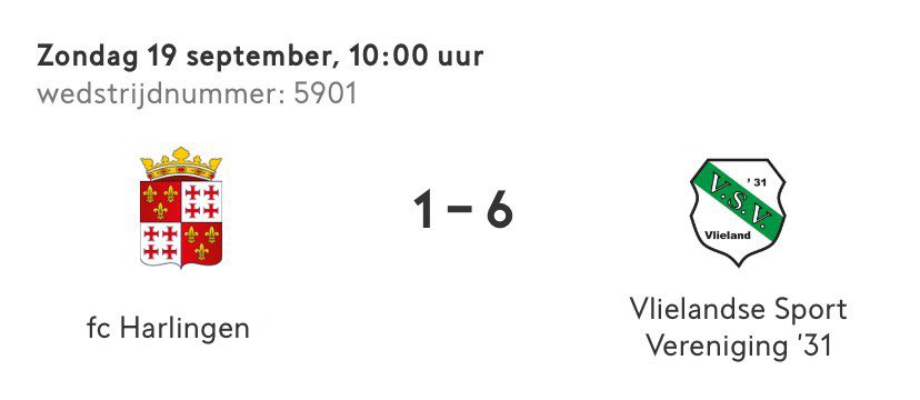 De eerste overwinning ooit voor ons eerste elftal is een feit!