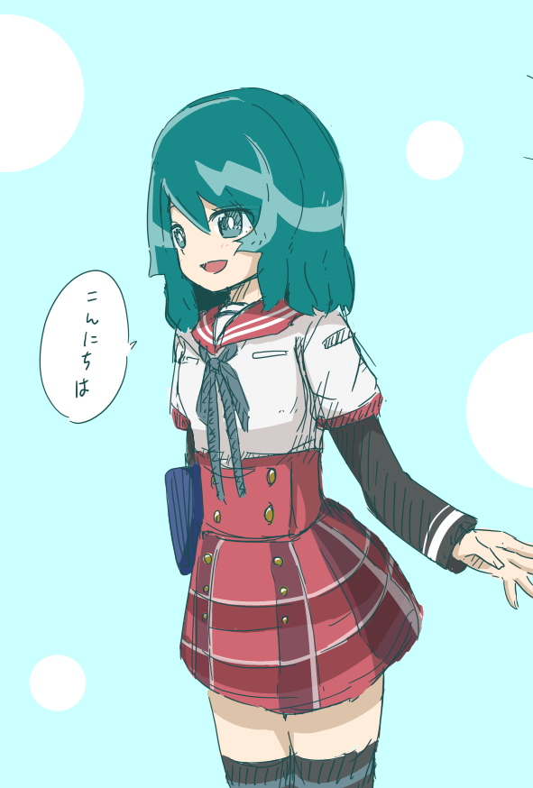 @ewfRHO5libGwKZr しずくちゃんはこんな子です(ラフですが)
マギレコ用の設定も一応考えてますが、表に出す事は…ないでしょうねw 