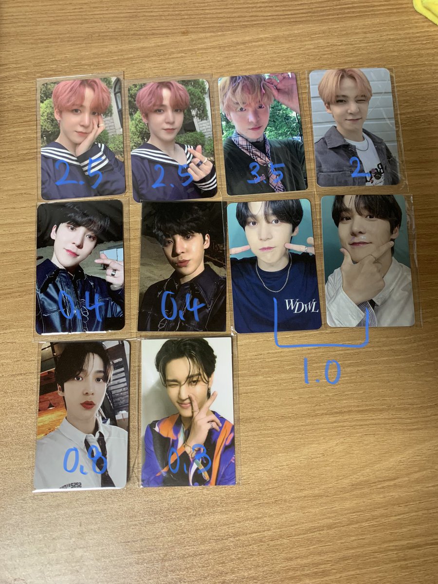 dideh___r's tweet photo. 에이티즈 포카 양도합니다

사진 속 가격 보고 뎀 주세요
에눌가능 편하게 뎀 주세요

ㅅㅊㅇ 홍중 성화 윤호 여상 최산 민기 우영 종호 해적왕 세마넴 웨이브 일루젼 인셉션 불놀이야 마뮤테 신나라 뮤직아트 특전 원더랜드 예사 마뮤테 파자마 포카 양도 ateez atz https://t.co/Nrifvl6PLf