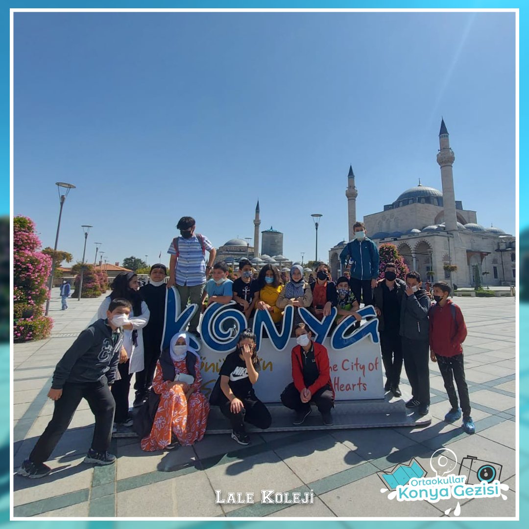 LaleKoleji's tweet photo. Özel Lale Ortaokulu 6 ve 7. sınıf öğrencilerimizden oluşan grup ile Konya’daki tarihi camileri ve camilerin bölümlerini tanıdık :)
Emeği geçen öğretmenlerimize ve katılım sağlayan öğrencilerimize teşekkür ederiz. https://t.co/q9gYo7M6g1