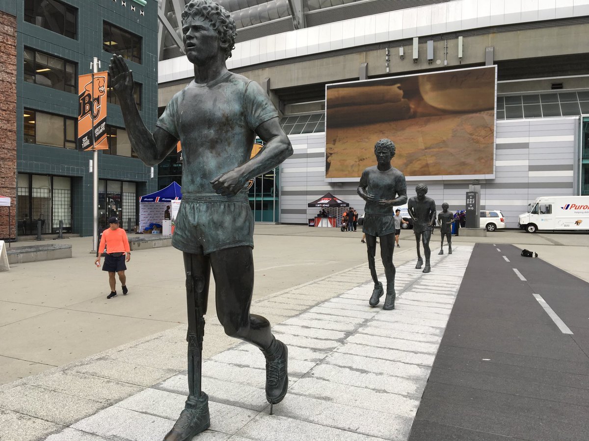 41 years later his run continues. What a legacy! (When are we going to put his picture on the $5 bill?) #TrylikeTerry