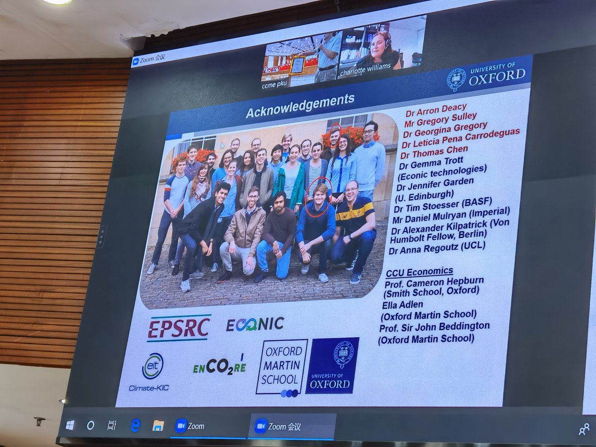 Ptof. Williams delivered an inspiring Xingda Lecture for us, covering extraordinary catalysis for sustainable CO2-based polymers. Thanks a lot for your time and insights, Charlotte! <a href="/williamsgroupox/">Williams Group</a> <a href="/PKU1898/">Peking University</a>. quite specially, it is also <a href="/YunLiu_Chem/">Yun Liu 刘允</a> 's first day here as a faculty