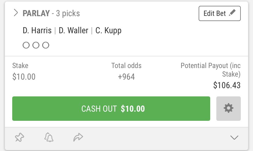 CouchCappers's tweet photo. Anytime #Touchdown #Parlay for #NFL let’s get it 🤙 https://t.co/erwTMYRQzk