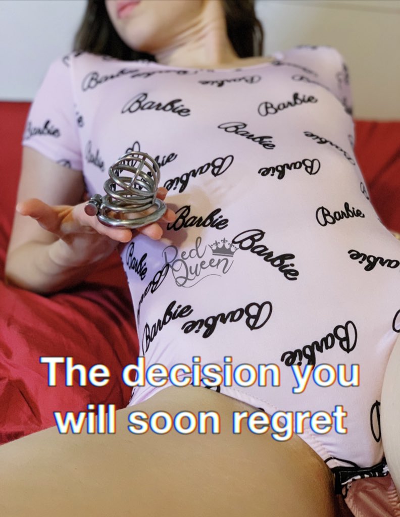 red_queen_94's tweet photo. Once you get caged by me
You wont be getting out soon 

You know that 
You want that 

Have you made the decision yet? How about you let ME make the decision for you … https://t.co/BHg1N9aBrh