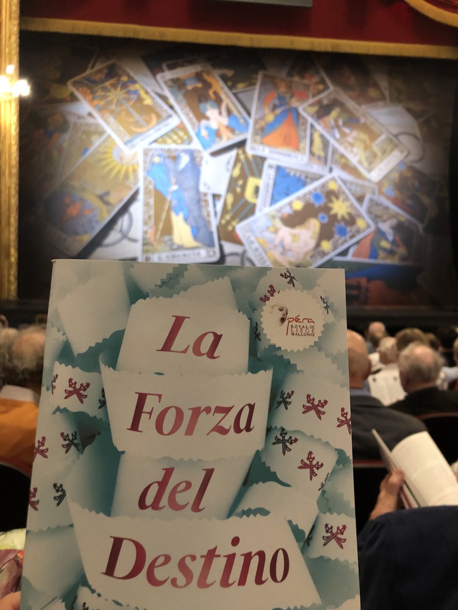 vtguillemin's tweet photo. Cet après-midi à @operaliege pour La #ForzadelDestino avec un magnifique cast dont @sirimajo, #Alvarez, @fromDossobuono, #Pertusi, dirigés par Renato #Palumbo 🎼🎺⚔️ https://t.co/mVcOcFJeGx