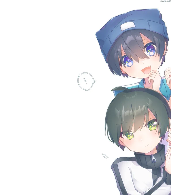#picと #い・らくすと 
ちらっ ひょこっ 