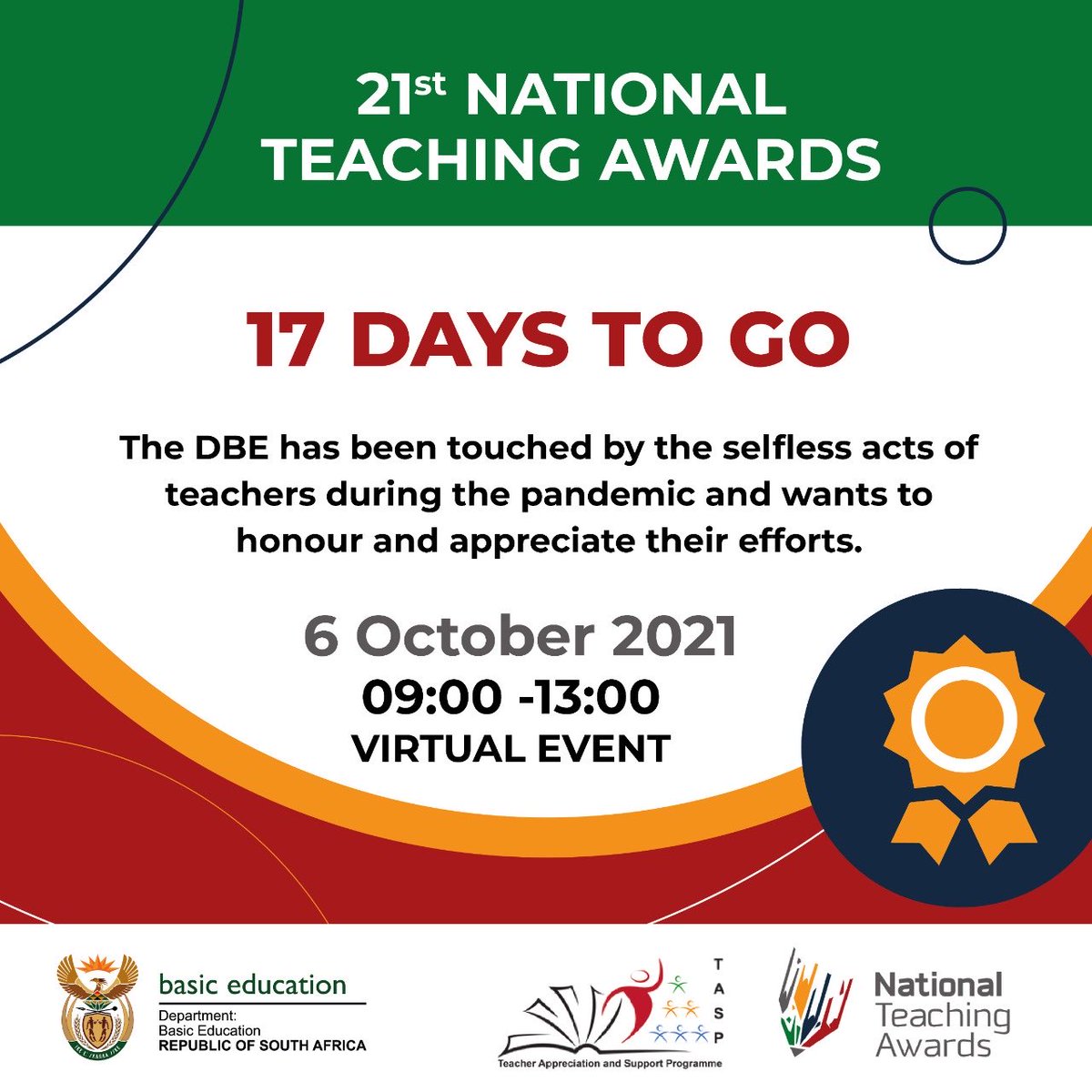 Many teachers have gone the extra mile especially during this #COVID19 time. We cannot wait to celebrate them. 
#NTAwards ⁦<a href="/ReginahMhaule/">Dr Reginah Mhaule</a>⁩ ⁦<a href="/HubertMweli/">Hubert Mathanzima Mweli</a>⁩ ⁦<a href="/ElijahMhlanga/">Elijah Mhlanga</a>⁩