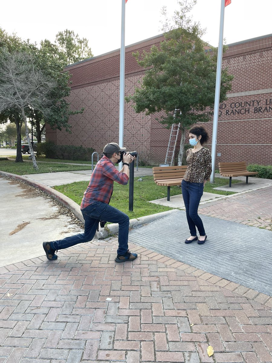 HoustoninAction's tweet photo. We’re up bright and early to meet up with some of the many community members across Houston doing redistricting!! Excited to capture the stories of their neighborhoods and why this process is so important! https://t.co/RUQfhLIWZR