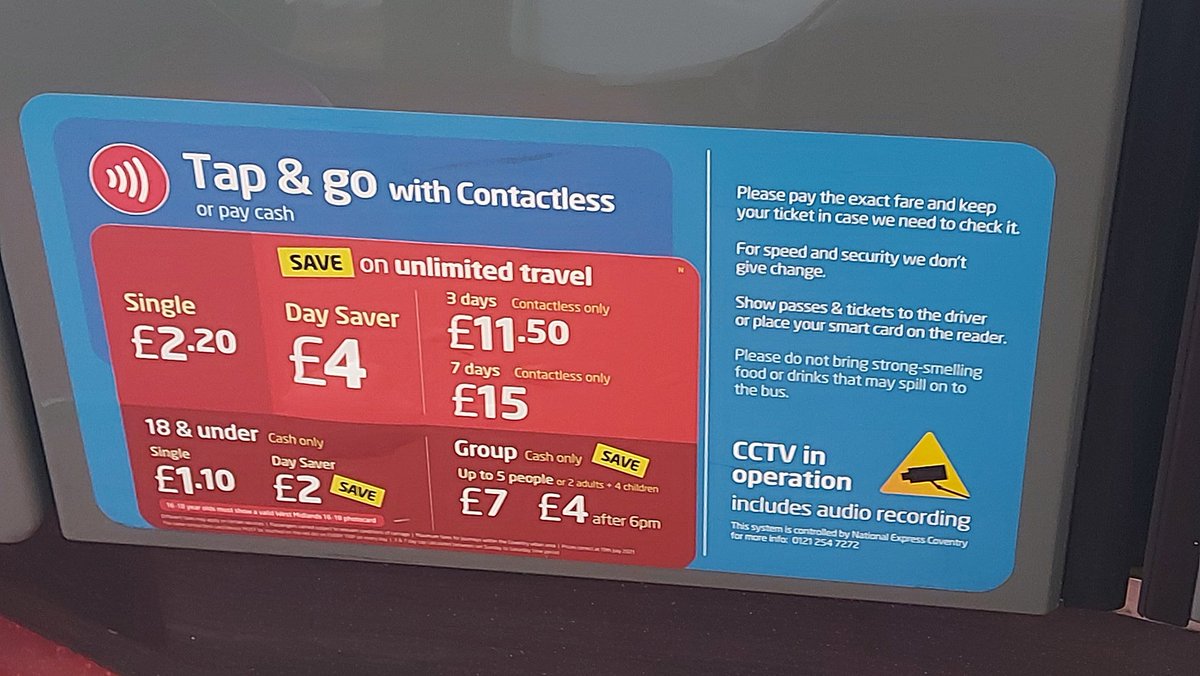 transport_rc's tweet photo. Some pictures of 4424s interior!
Ticked off the list:
NXC 4424✅
Taken 10/09/21
@nxcoventry #VolvoB7TL #Coventry #Buses #Volvo #OldBeast https://t.co/FIzAmETUtU