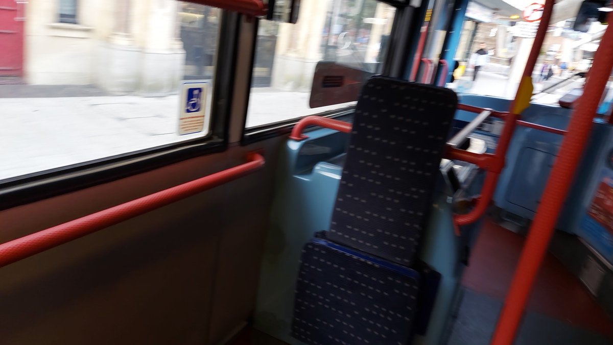 transport_rc's tweet photo. Some pictures of 4424s interior!
Ticked off the list:
NXC 4424✅
Taken 10/09/21
@nxcoventry #VolvoB7TL #Coventry #Buses #Volvo #OldBeast https://t.co/FIzAmETUtU