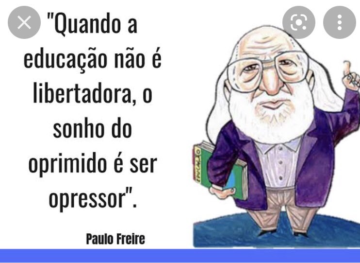 A educação pode ajudar as pessoas a perceberem o lugar delas no mundo, inclusive diante dessas injustiças. Pra isso, a coisa mais importante (e difícil) é tentar mudar o mundo pra melhor e não “subir na vida” deixando as outras pessoas pra trás. 2/9
