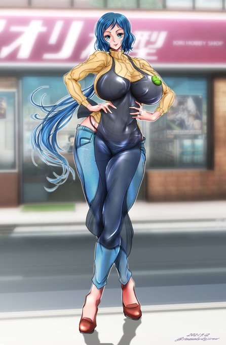 [R-18] イオリ・リン子②
先日UPしたpixivリク絵「ファイティングスーツ姿のイオリ・リン子ママ」の追加衣装差分です。(枚数かなり有りますw)
https://t.co/QQyjONZ1un 