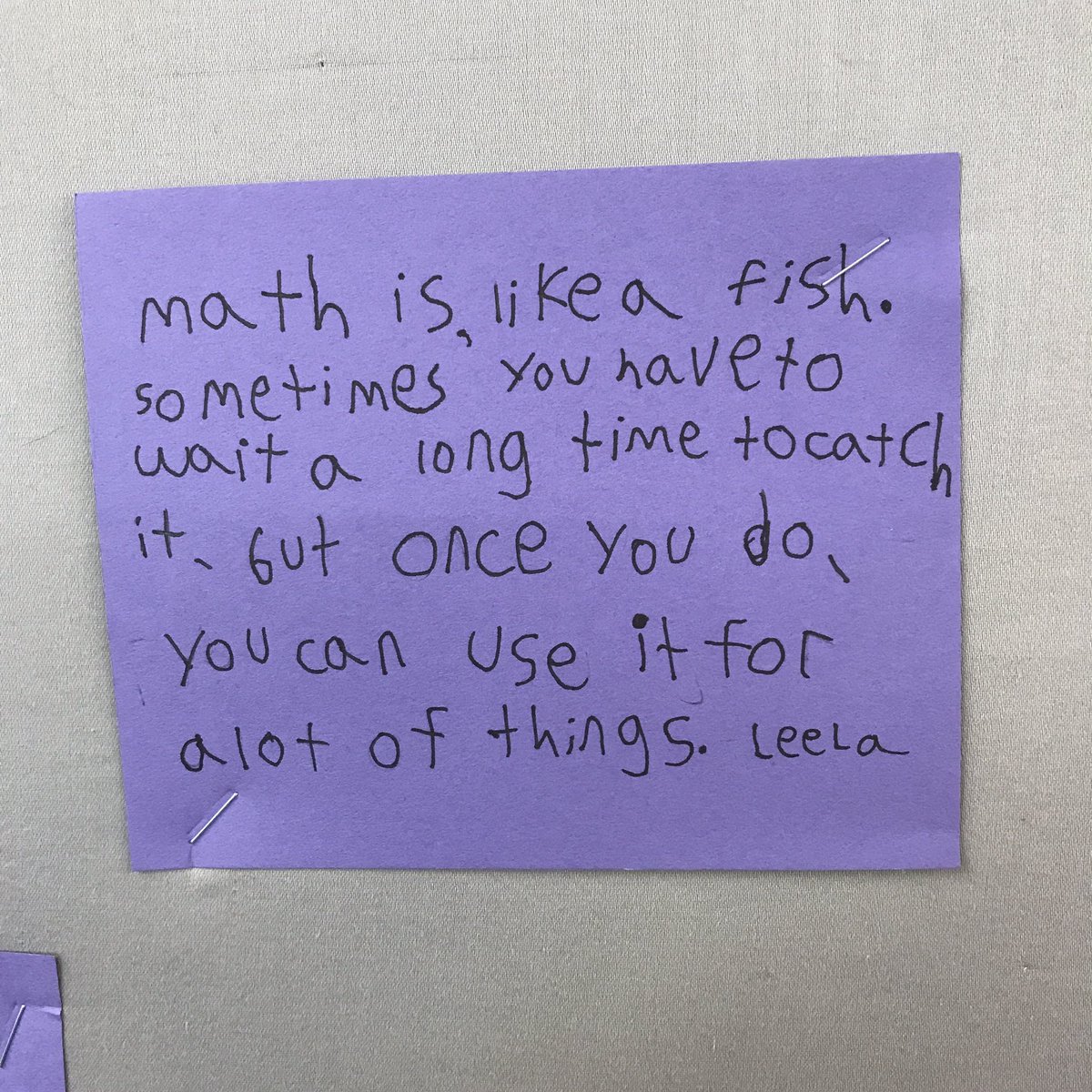TweensTreesSeas's tweet photo. Have you ever taken the time to consider how math is like a pancake? It’s a joy to watch Ss abstract thinking develop while also learning their feelings towards math. Will repeat in June, have feelings changed? Cred @MrOrr_geek #thinkingclassroom https://t.co/rCWz6aZKXu