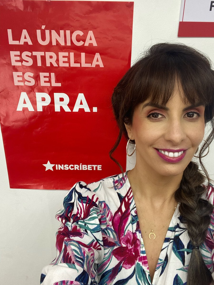 Si quieres inscribirte en el APRA y poner el alma para salvar al Perú, te espero hoy de 10 a 5 en Paseo de la República 4662, Miraflores.
Lleva tu alegria y tu DNI.