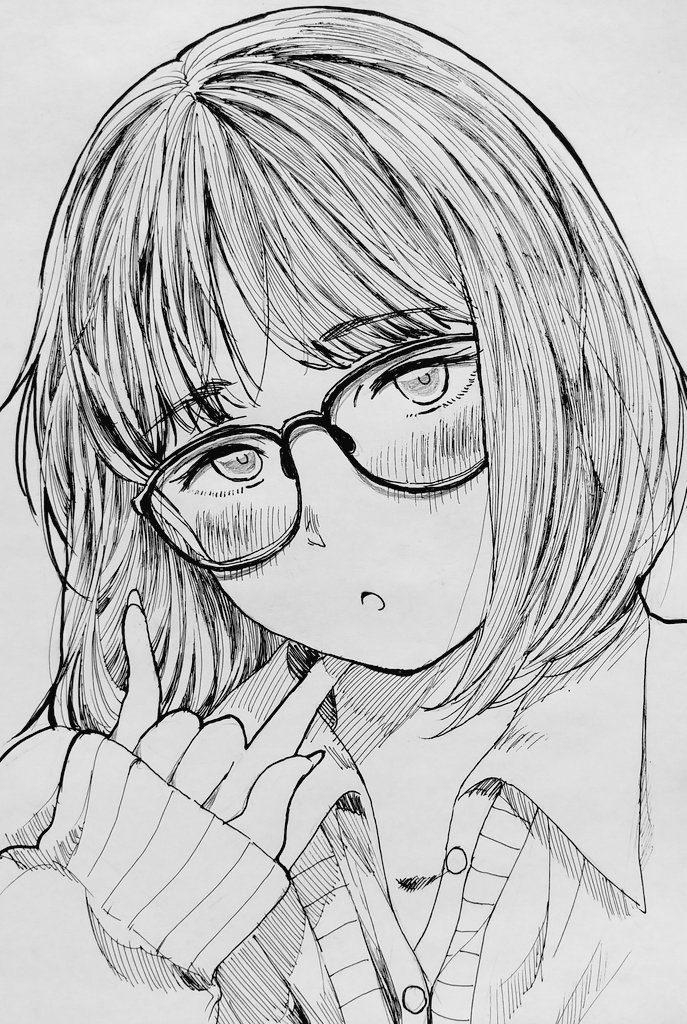 #イラストを4枚貼ると秋風に乗って絵柄を好いてくれる人の元へ届くらしい
メガネのレンズ屈折啓蒙思想家です 