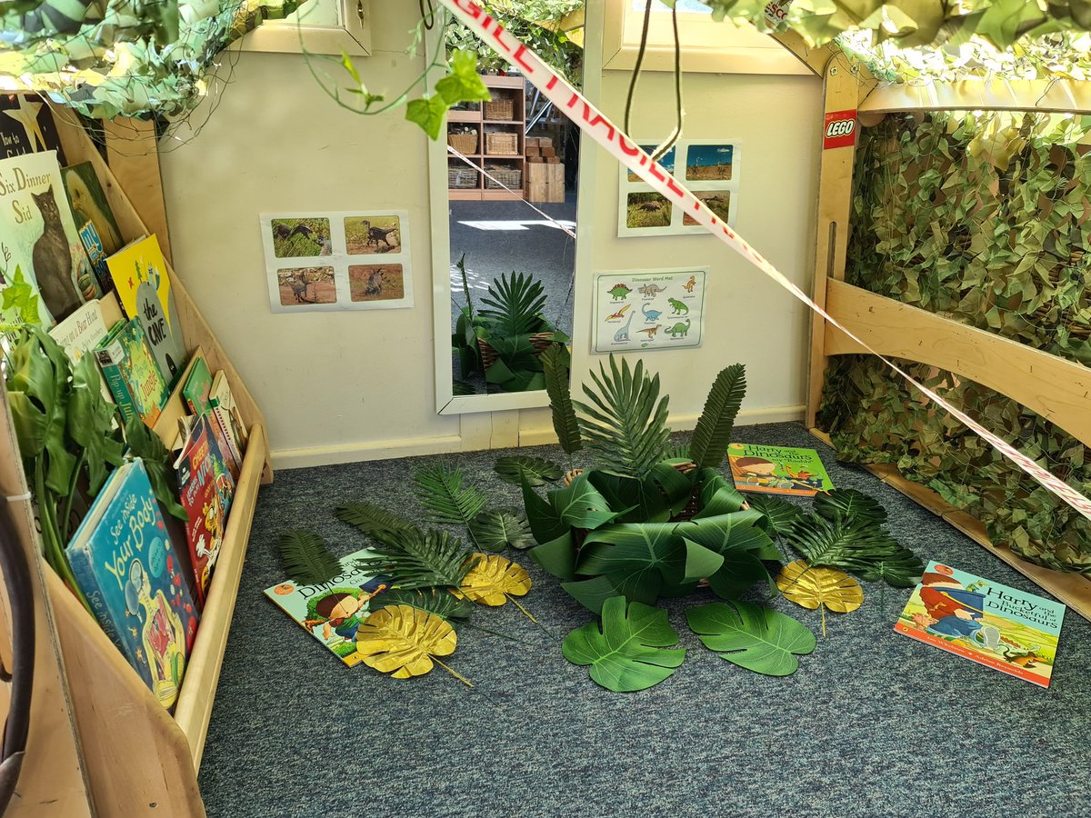 We've got something exciting arriving in reception this week! #EYFS #earlyyears #dinosaurtopic #receptionteacher