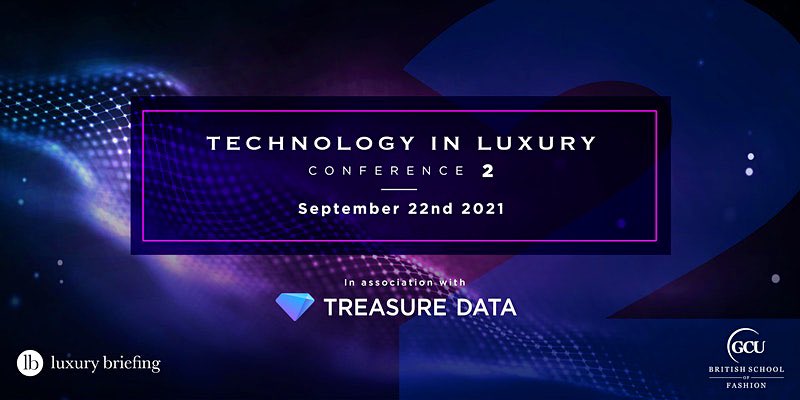 .<a href="/TreasureData/">Treasure Data</a> is hosting “Technology in Luxury” virtual conference at 9/22 (Europe timezone) ⭐️ RSVP now to learn technology topics that luxury brands need to know about 💍👜💎 > eventbrite.co.uk/e/technology-i…