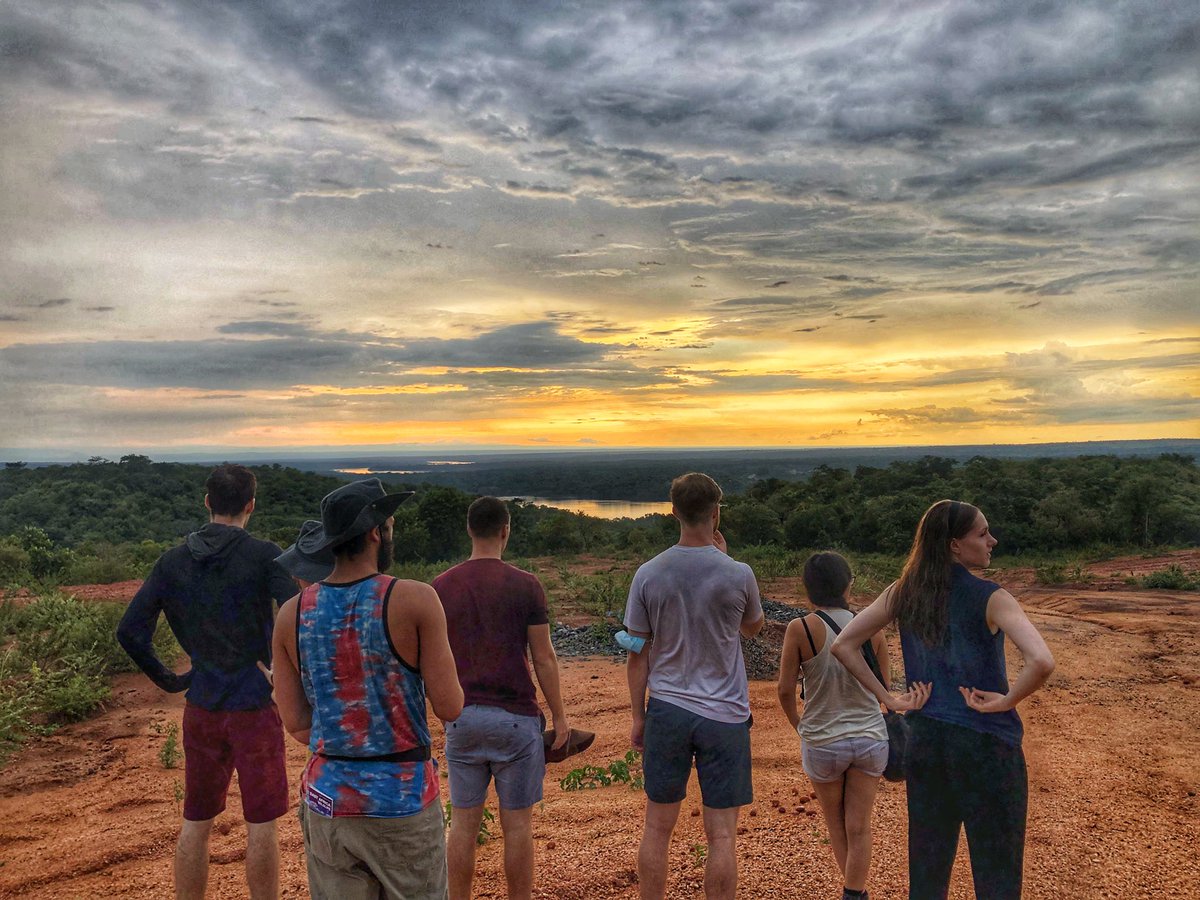 KampalaWalk's tweet photo. Sunset at Murchison Falls. #Safari #Uganda https://t.co/DykGMabr4c