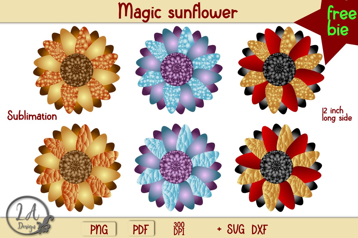 #freedesign #freebies #sunflower #sublimation #Flowers #digitalart  #illustration
Link: creativefabrica.com/product/bright…