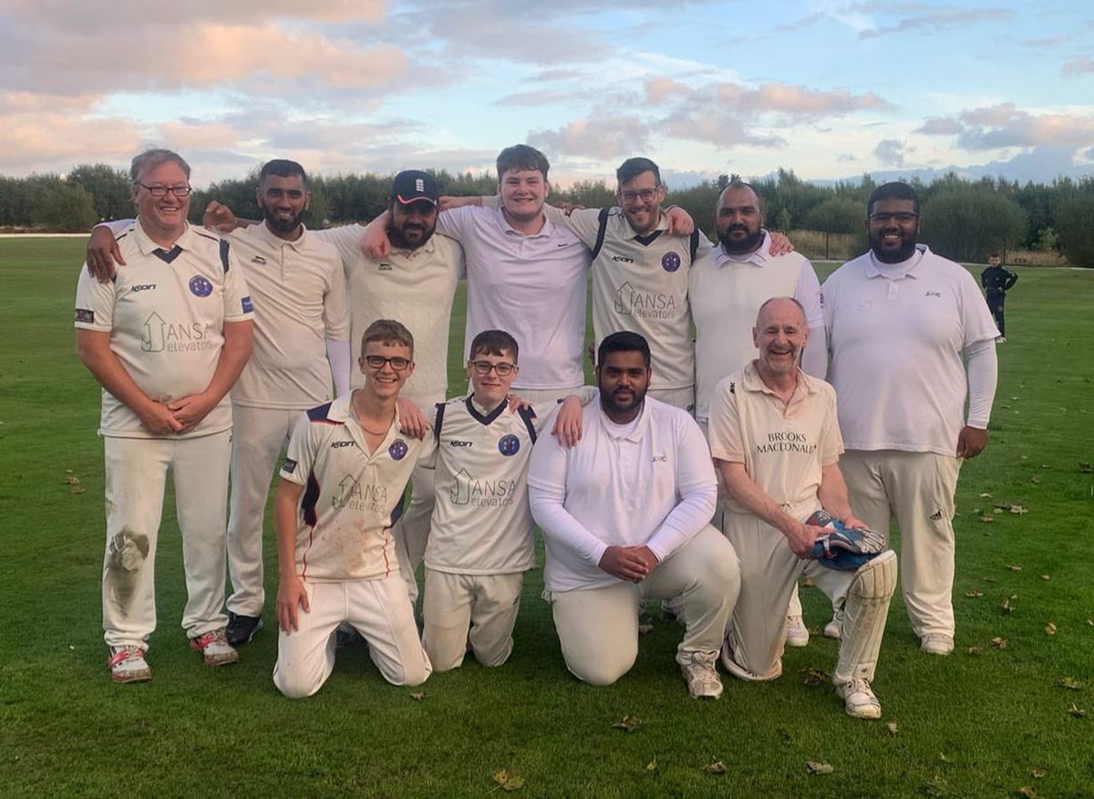 springheadccc's tweet photo. Jimmy shaw leads the 3’s to wins in their last 3 games, including today’s win by 2 runs, to save off relegation. Top stuff from the lads https://t.co/Axi8RWPfEd