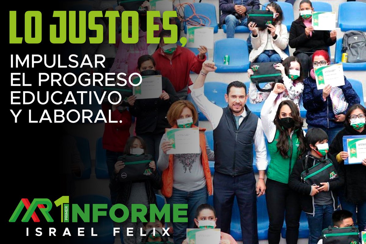 Israelfelixs's tweet photo. Para mejorar y fortalecer las oportunidades educativas, así como el acceso al empleo digno, realice la Primera Feria Educativa y Laboral donde se beneficiaron 230 Mineral Reformenses.
#LoJustoEsImpulsarElProgresoEducativoYLaboral
#PrimerInformeMR https://t.co/YAjFqGJM7x