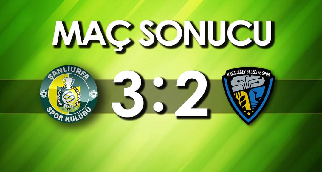 TEBRİKLER ŞANLIURFA SPOR 💪

TFF 2. Ligde Karacabey Belediyespor'u evinde 3-2 yenen temsilcimiz Şanlıurfaspor'u yürekten kutluyoruz.
<a href="/Sanliurfaspor/">Kızılkaya Tarım Şanlıurfaspor</a>