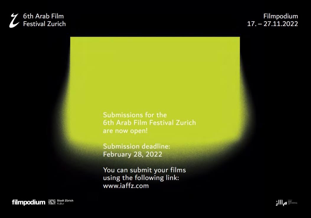 As of now, films for the 6th Arab Film Festival Zurich can be submitted. We are looking forward to your contribution!
For more information: en.iaffz.com

#affz2022 #arabfilmfestivalzurich #arabfilm #arabcinema