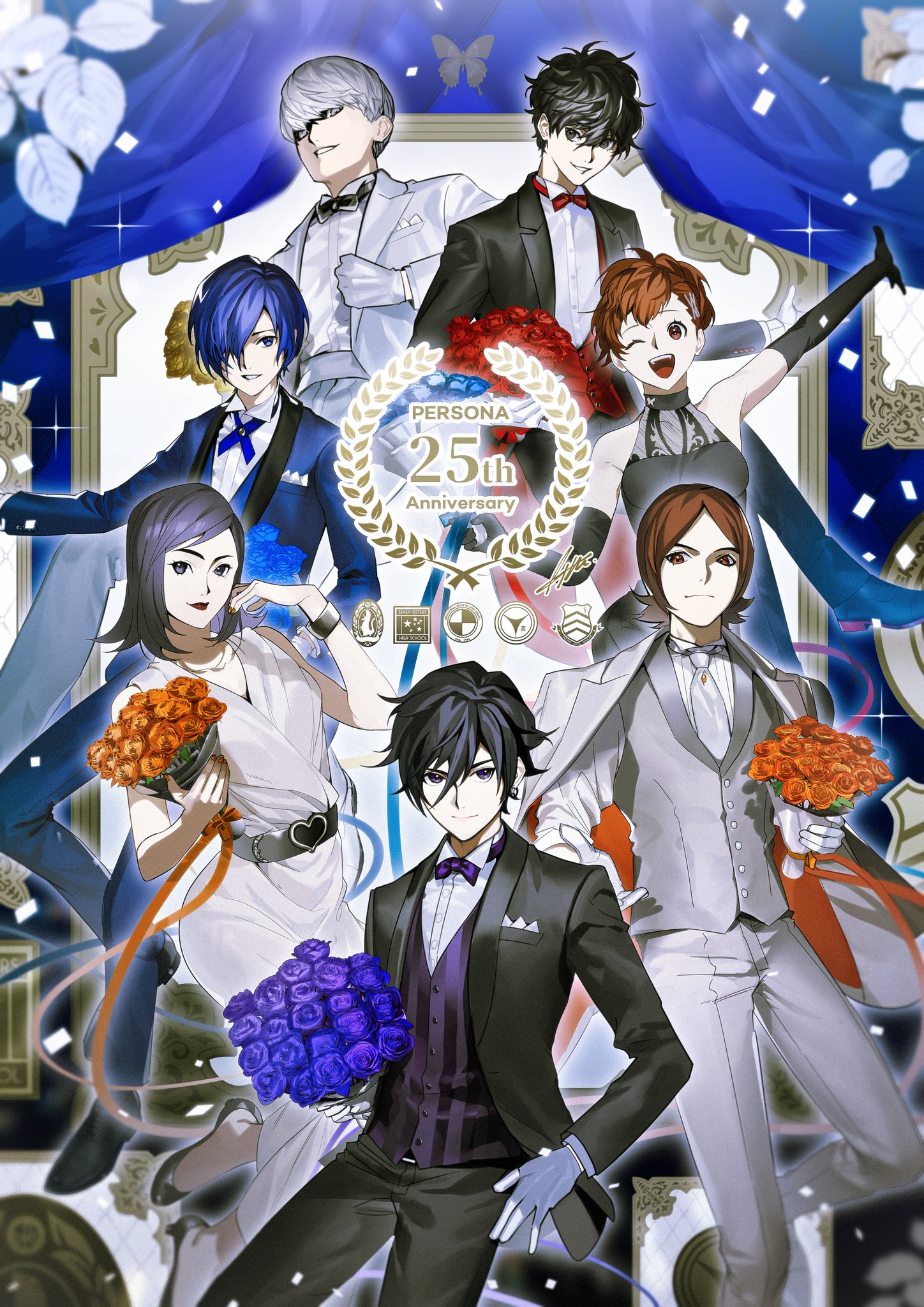 ペルソナ25th 記念イラスト ペルソナ25周年記念イラスト商品がアニメイト限定で7/22～販売
