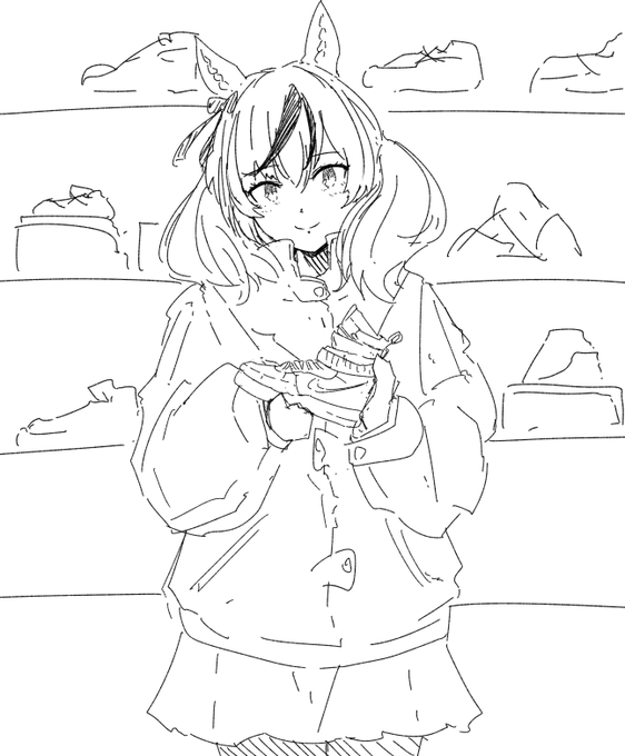 こういうの描きたい(代理ネイチャ) 