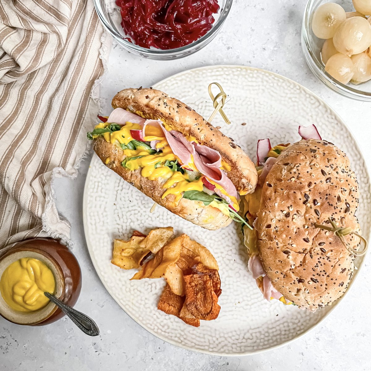 Take that simple Sunday sandwich and crank it up!!! 🥪 Chloeandleox has totally levelled up a simple ham and salad roll with lashings of French’s yellowy goodness, #ItsaMUST! 💛 

Show us YOUR #FrenchsMustard sandwich transformations by tagging us in your photos! 📸