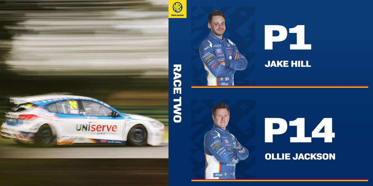 MBMotorsport_'s tweet photo. Faultless. Absolutely faultless. 

@JakeHillDriver claims a dominant @BTCC race victory by more than 5 seconds! 🏆

@OllieJackson48 charges through from the very back of the pack into the points! 👏🏼

How about that then? 💙💛❤️

#BTCC #MBMotorsport #TheWillToWin https://t.co/cGqmkxT7rF