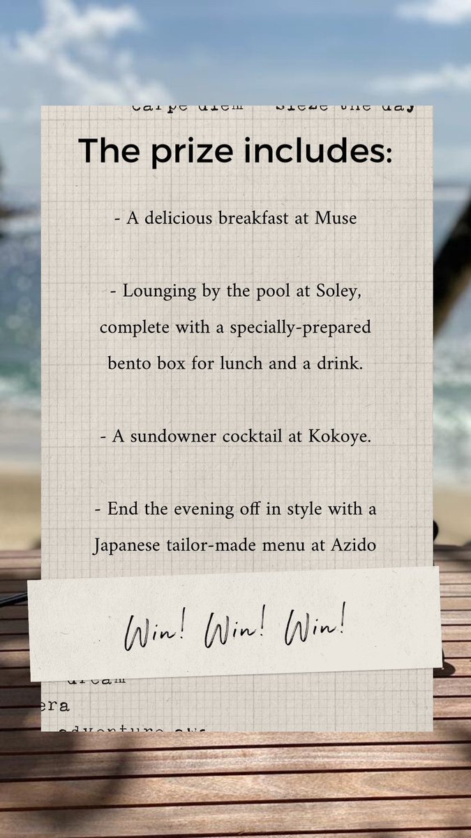 MangoHouseLXR's tweet photo. COMPETITION TIME! 

WIN a full-day dining experience at Mango House Seychelles for TWO. 

How to enter: 

1. Follow Mango House Seychelles on Twitter 

2. Like &amp; Retweet this post. Also tag a friend 

3. For an extra entry, head on over to Instagram &amp; Facebook to enter there too! https://t.co/VIOdpgMKVx