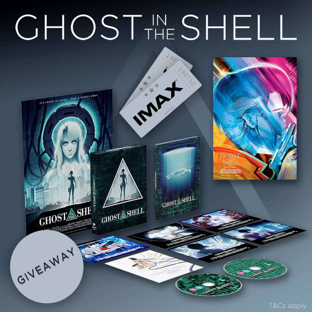 funimationUK's tweet photo. Today's the last day to enter our Ghost in the Shell 4K competition with @LionsgateUK! You can win some goodies including the opportunity to catch it on the big screen - in IMAX! 🎟️

RT &amp; follow us and Lionsgate to enter. Read the T&amp;Cs here: https://t.co/AZUKrRnslG https://t.co/C2yccUGdaI