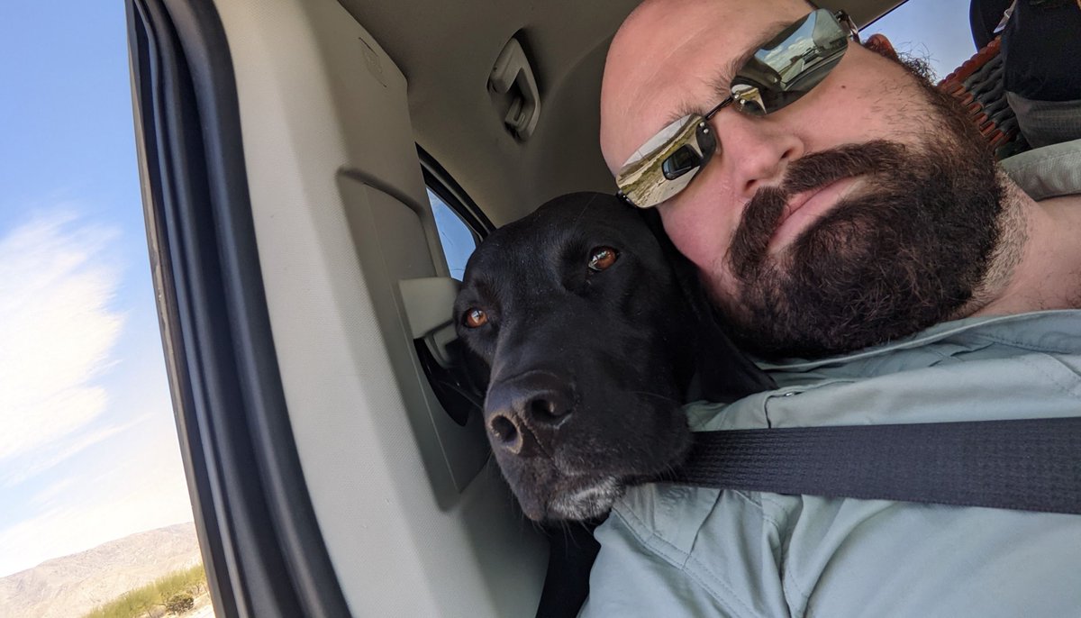 WanderingKM's tweet photo. Looking forward to what's next

#travel #nature #hiker #dogsofinstagram #dog https://t.co/VeXo7mhV7r