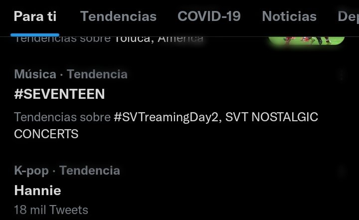 ocea1909's tweet photo. Seguimos en tendencia en México, hay que seguir así jajaja:)

SVT NOSTALGIC CONCERTS
#SVTreamingDay2
#세븐틴 @pledis_17 https://t.co/dPNkIZmoAT
