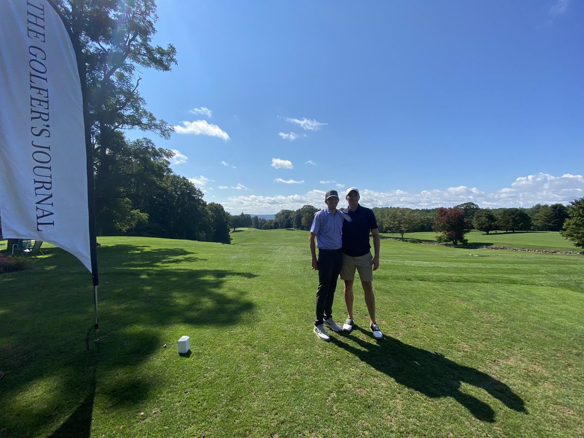 bmeyer2014's tweet photo. We had a blast yesterday at Hooper. Thank you to the @GolfersJournal for hosting such a great event at a spectacular place! https://t.co/5VJV6tOdnL